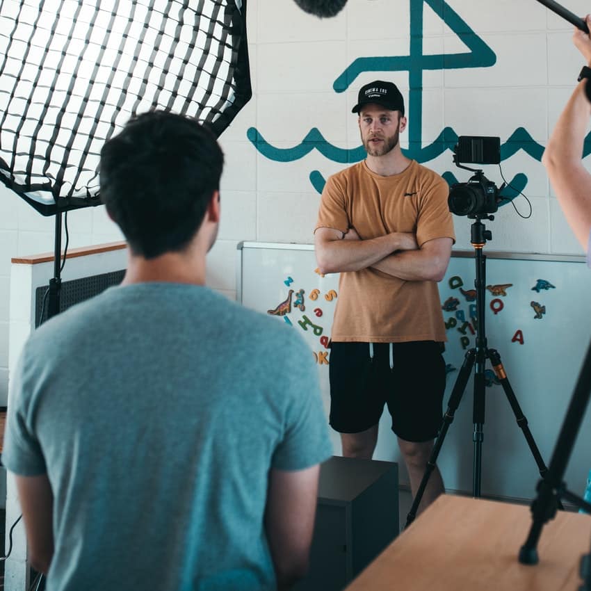 Videooptagelse fra videoansøgning