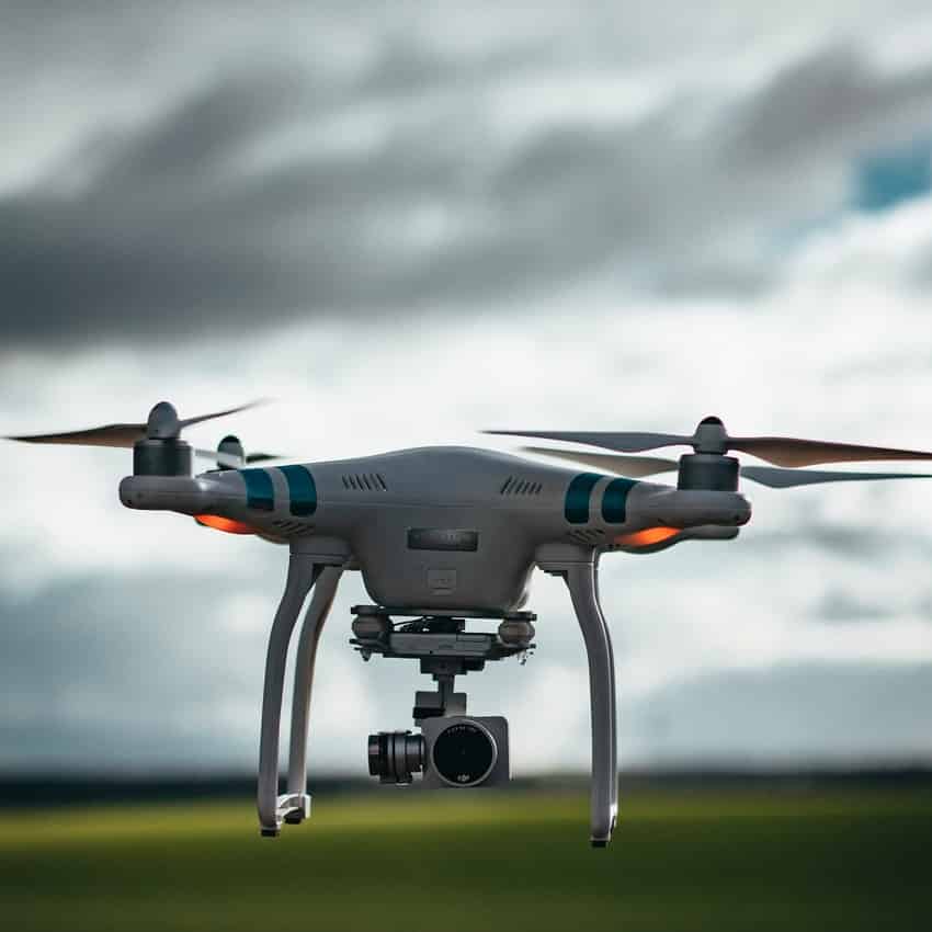Drone med kamera