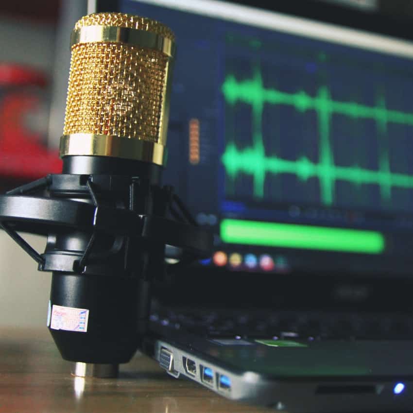 Mikrofon til Professionel spreak og voiceover